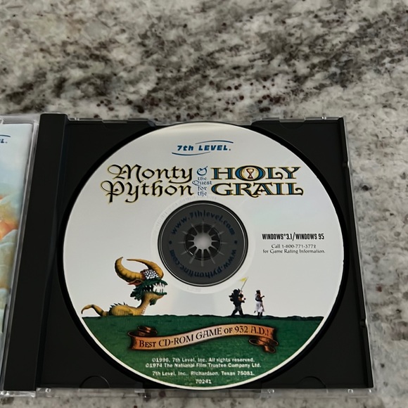 Monty Python collectible CD-Rom Set with Booklet - Picture 6 of 12